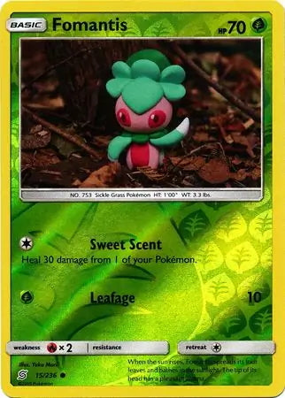 Unified Minds Fomantis #15/236 reverse holo